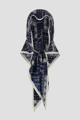 Bordered Bandana Scarf
