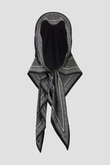 Bordered Bandana Scarf