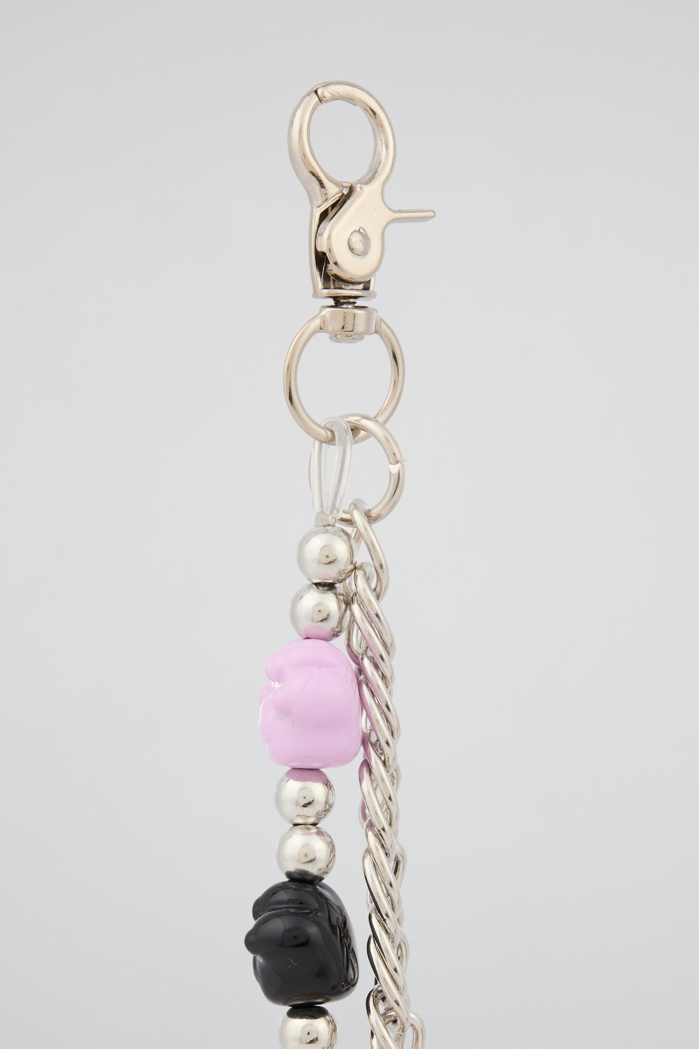 Multicolour Flower Bead Wallet Chain