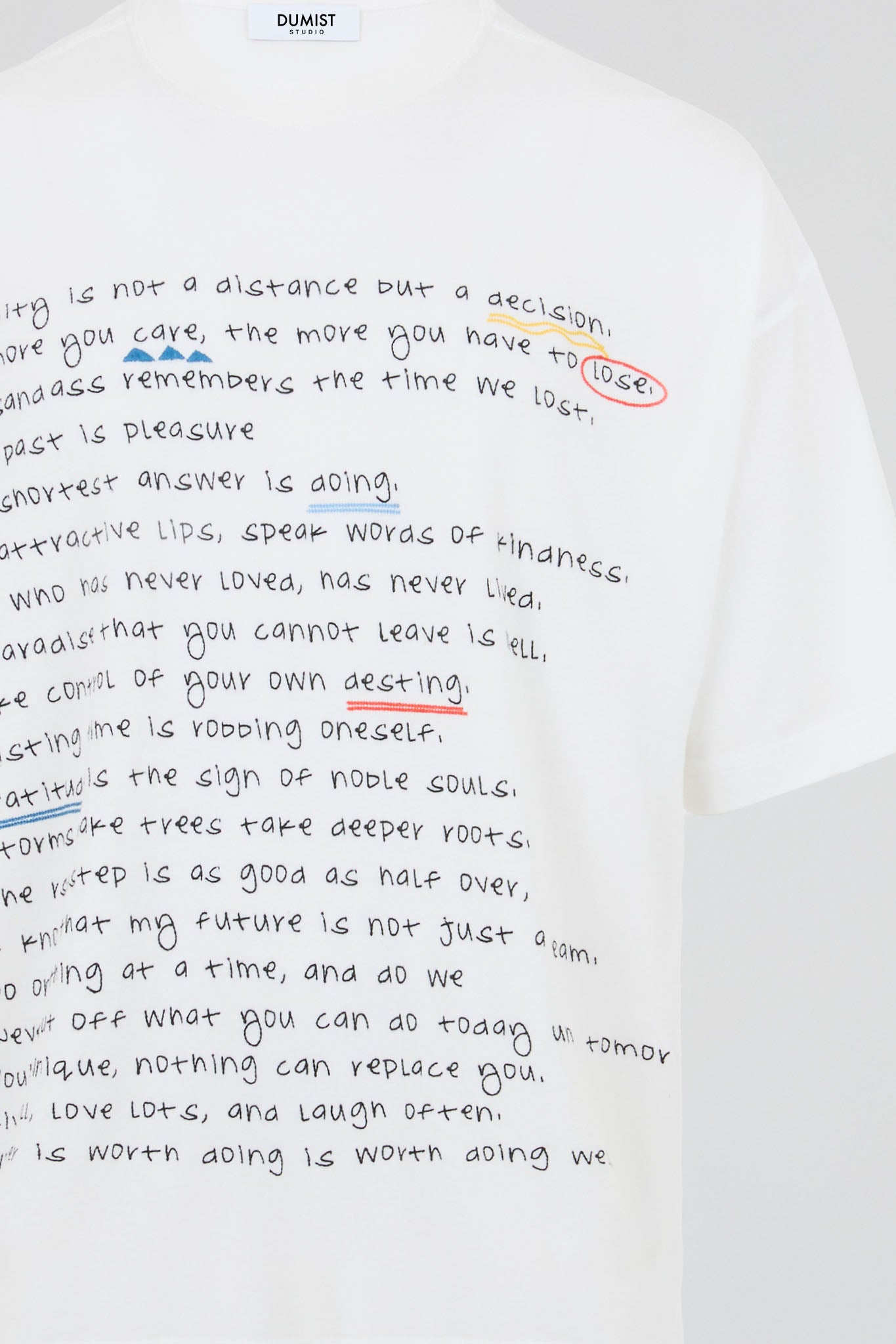 Handwritten Verse Tee