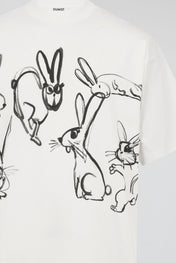 Sketch Rabbits Tee