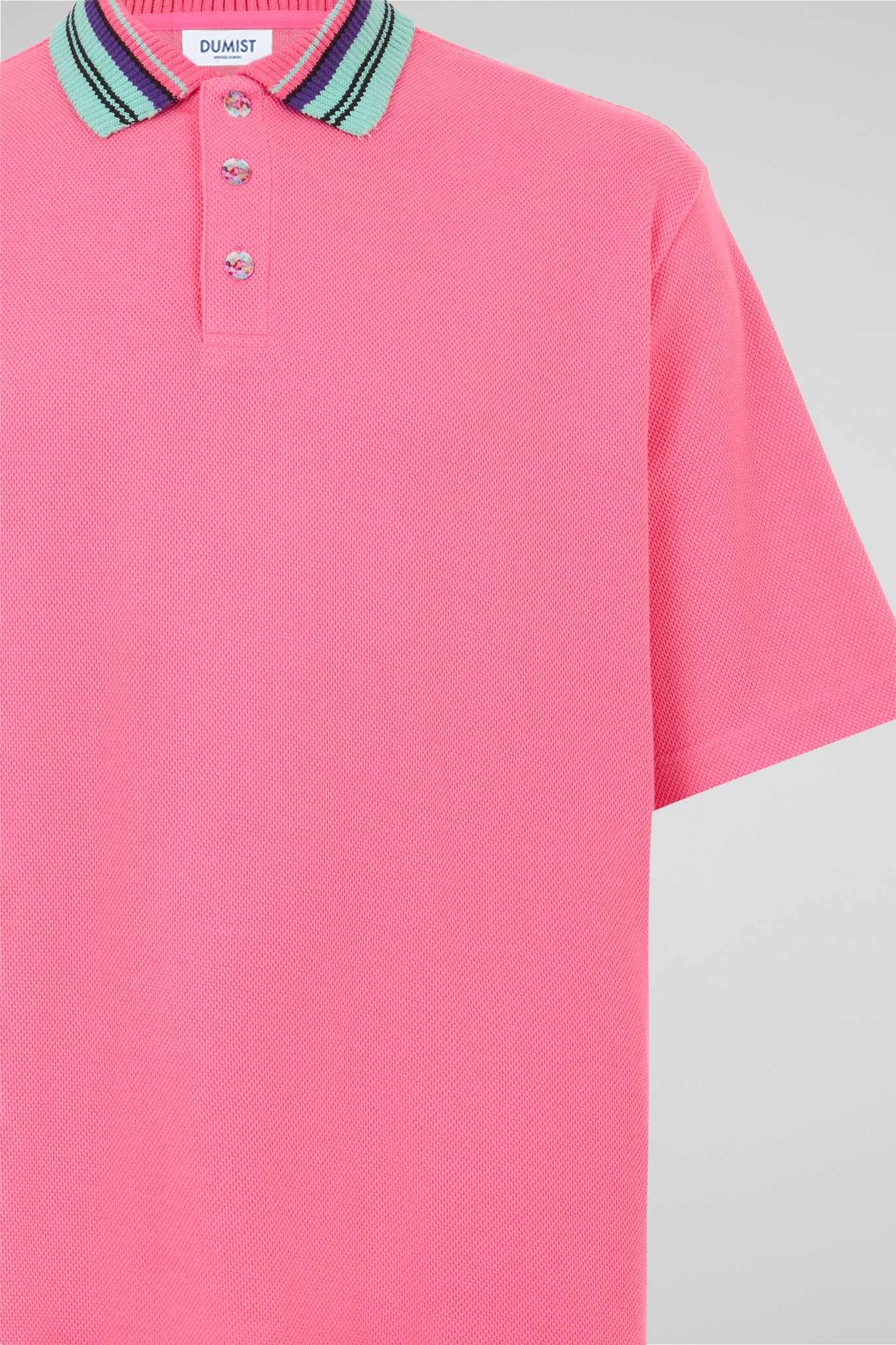 Contrast Collar Polo