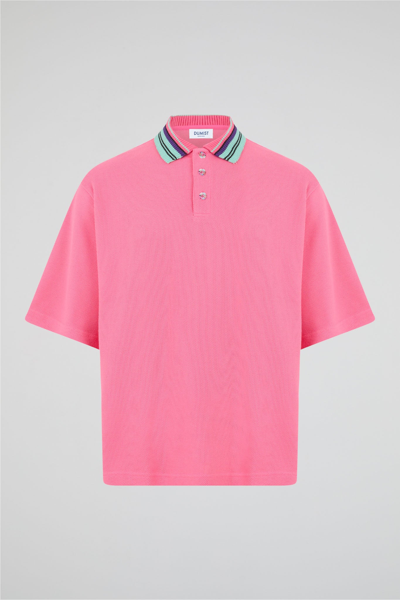 Contrast Collar Polo