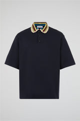 Varsity Stripe Collar Polo