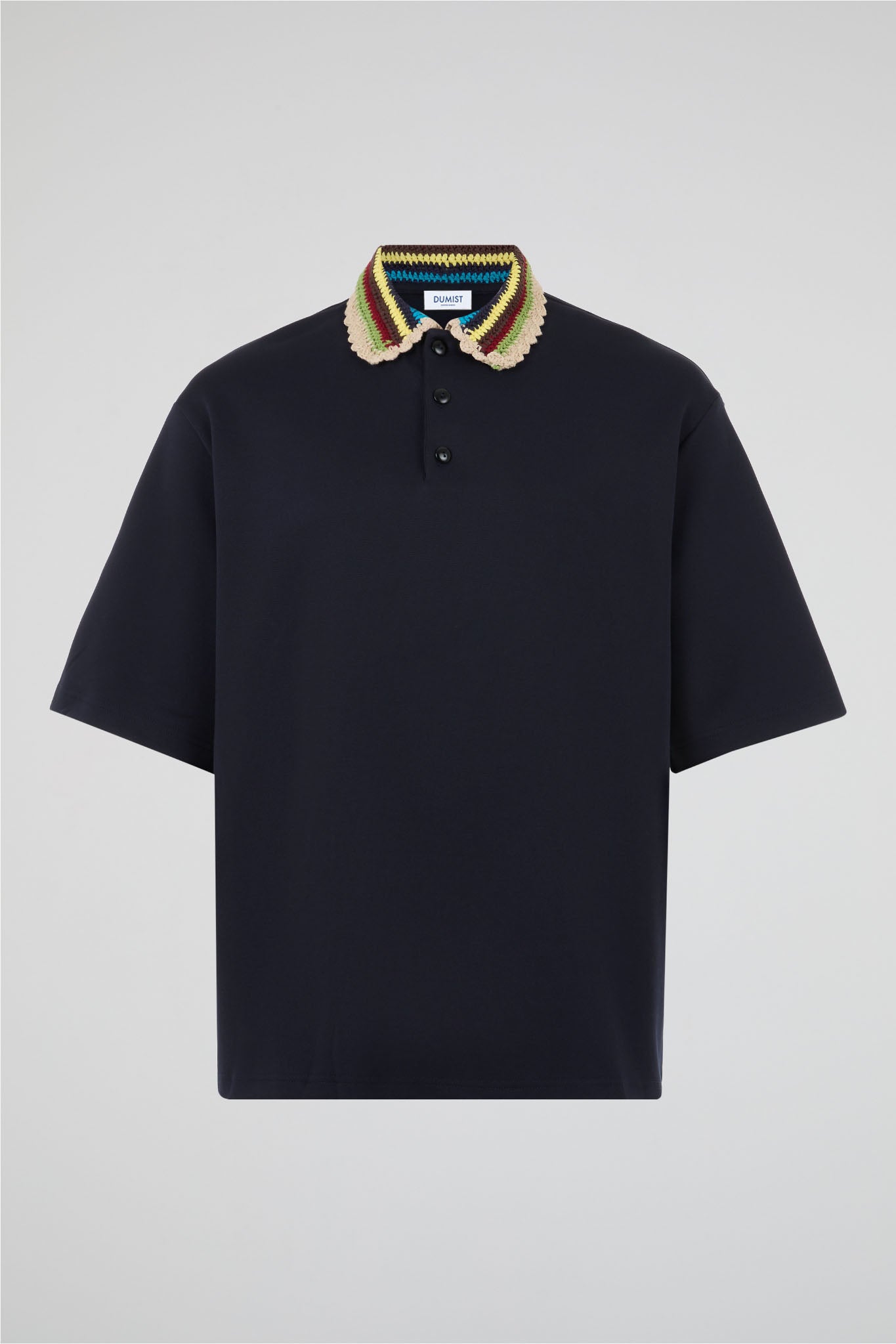Varsity Stripe Collar Polo