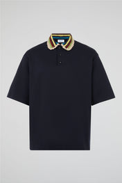 Varsity Stripe Collar Polo