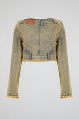 Deconstructed Denim Jacket