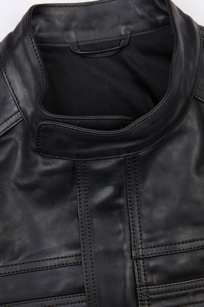 Leather Biker Jacket
